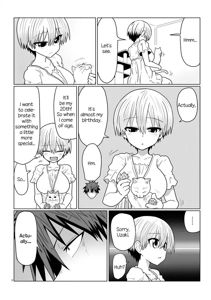 Uzaki-chan Wants to Hang Out!, Chapter 21