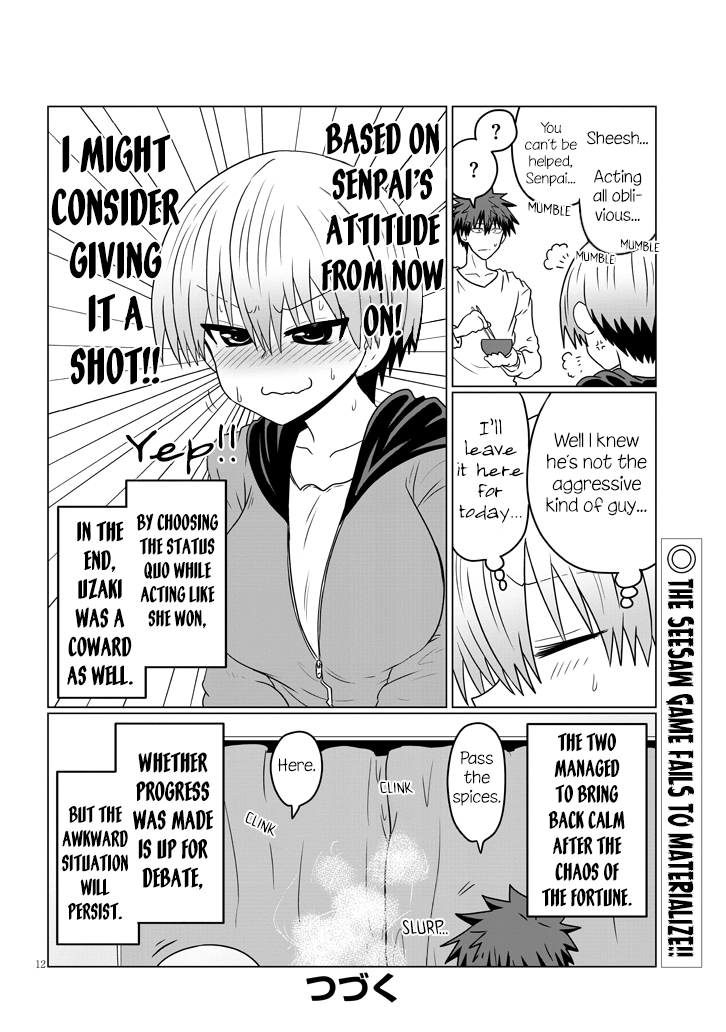 Uzaki-chan Wants to Hang Out!, Chapter 42