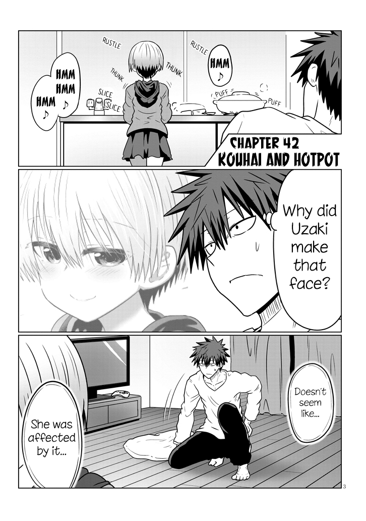 Uzaki-chan Wants to Hang Out!, Chapter 42