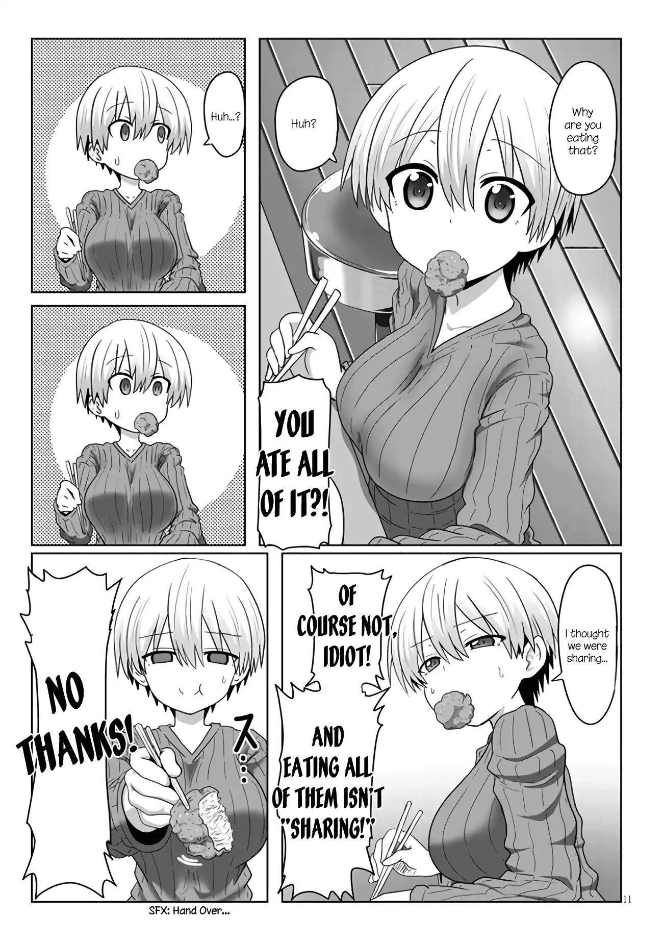 Uzaki-chan Wants to Hang Out!, Chapter 1.3