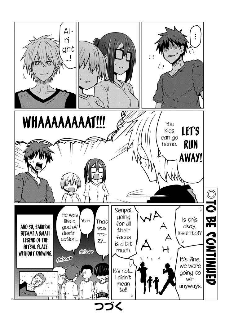 Uzaki-chan Wants to Hang Out!, Chapter 36