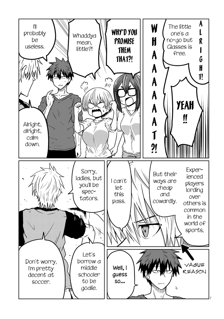 Uzaki-chan Wants to Hang Out!, Chapter 36