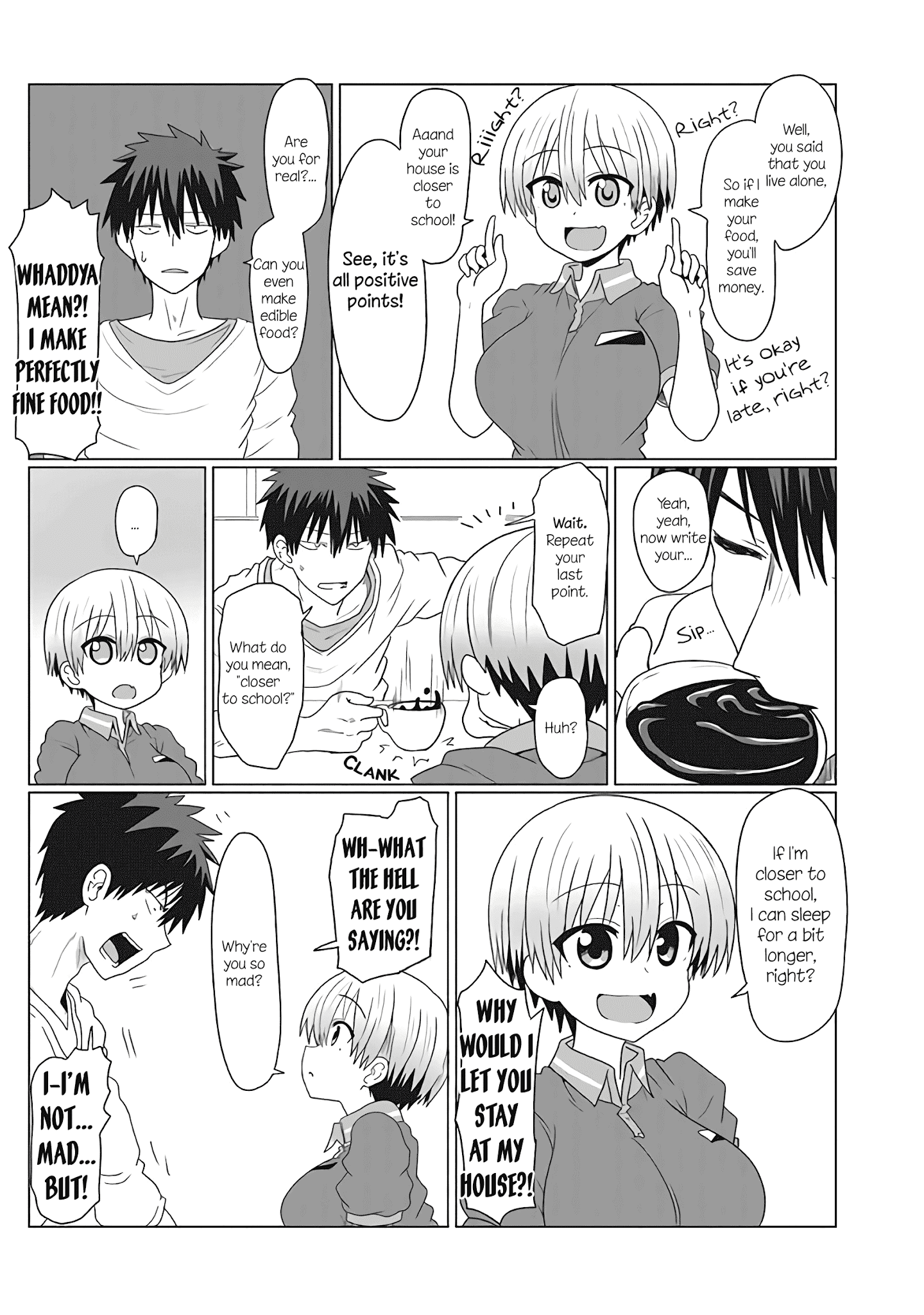 Uzaki-chan Wants to Hang Out!, Chapter 5.2