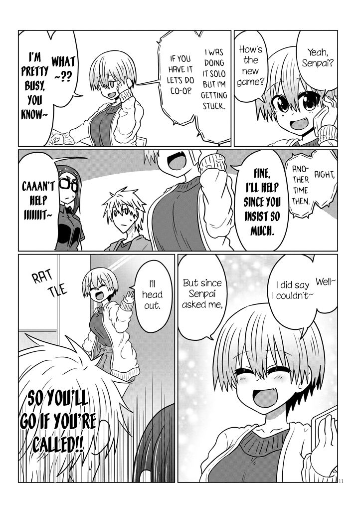 Uzaki-chan Wants to Hang Out!, Chapter 43