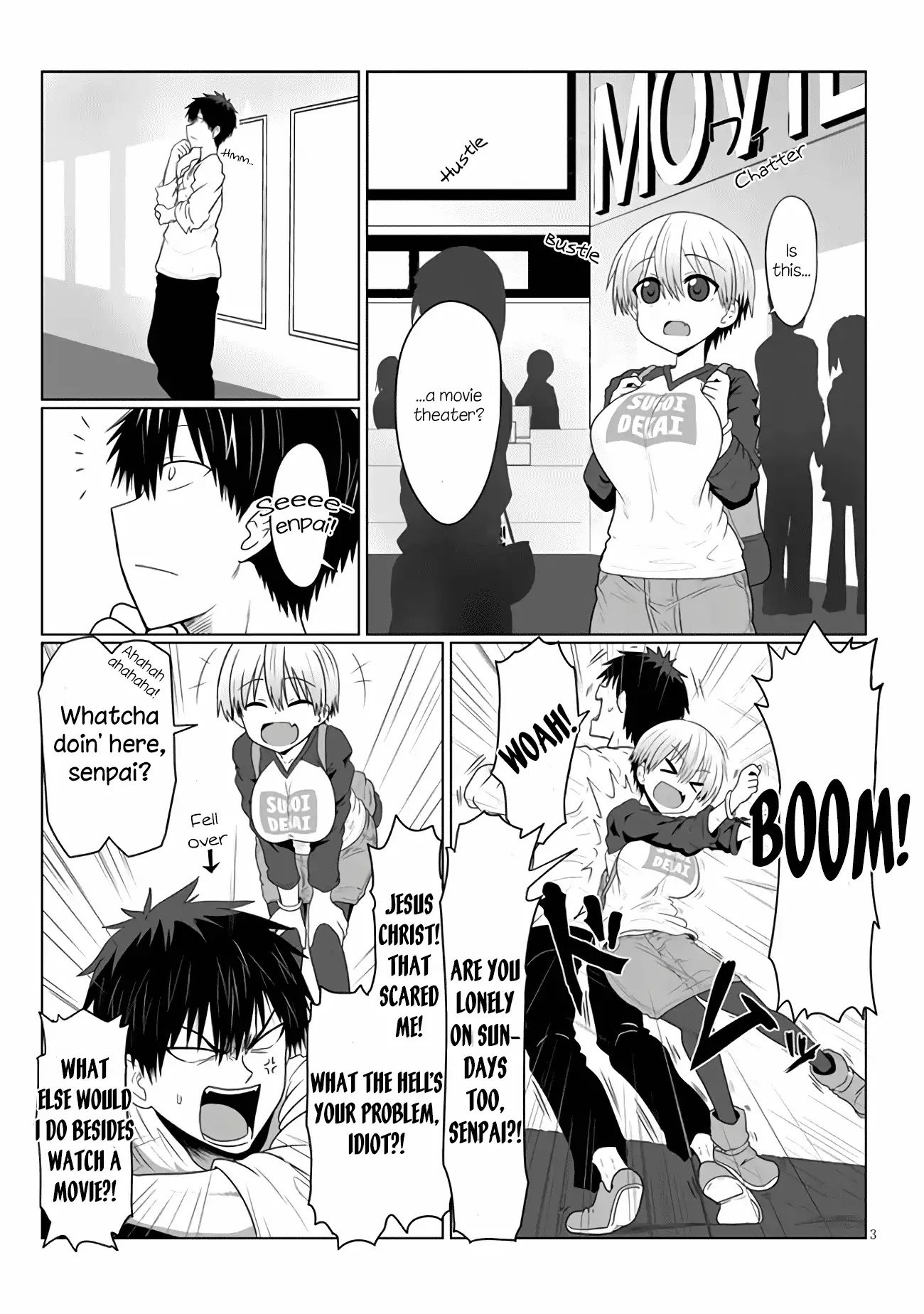 Uzaki-chan Wants to Hang Out!, Chapter 2