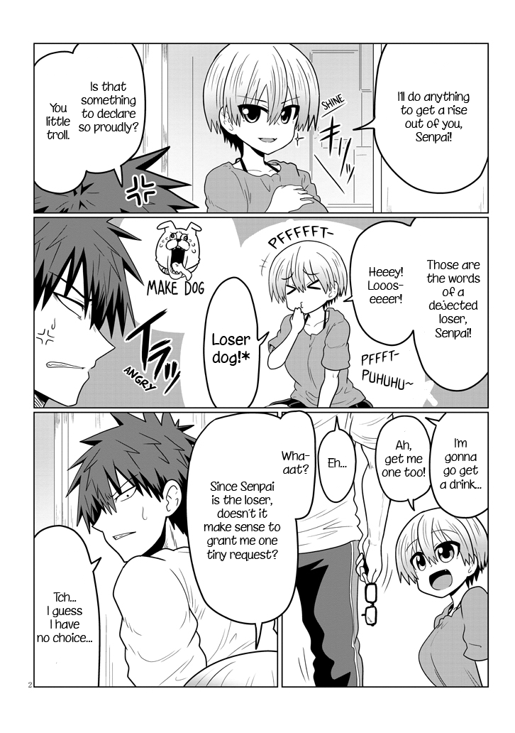 Uzaki-chan Wants to Hang Out!, Chapter 26