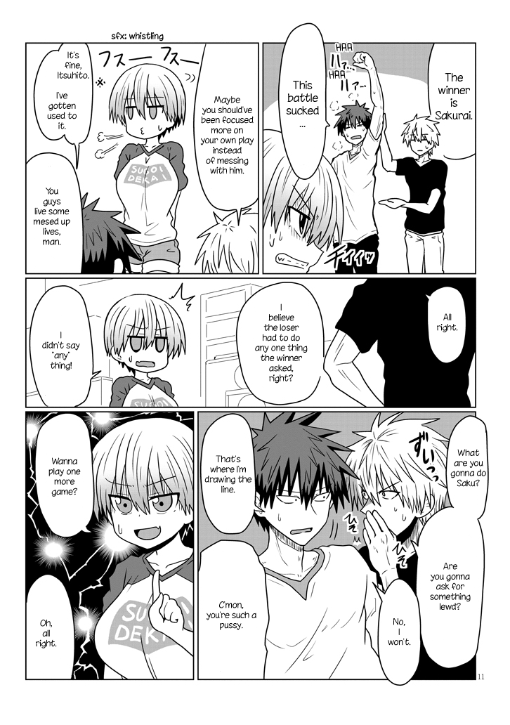 Uzaki-chan Wants to Hang Out!, Chapter 28