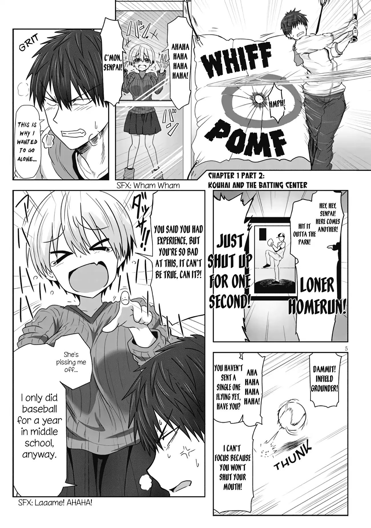 Uzaki-chan Wants to Hang Out!, Chapter 1.2