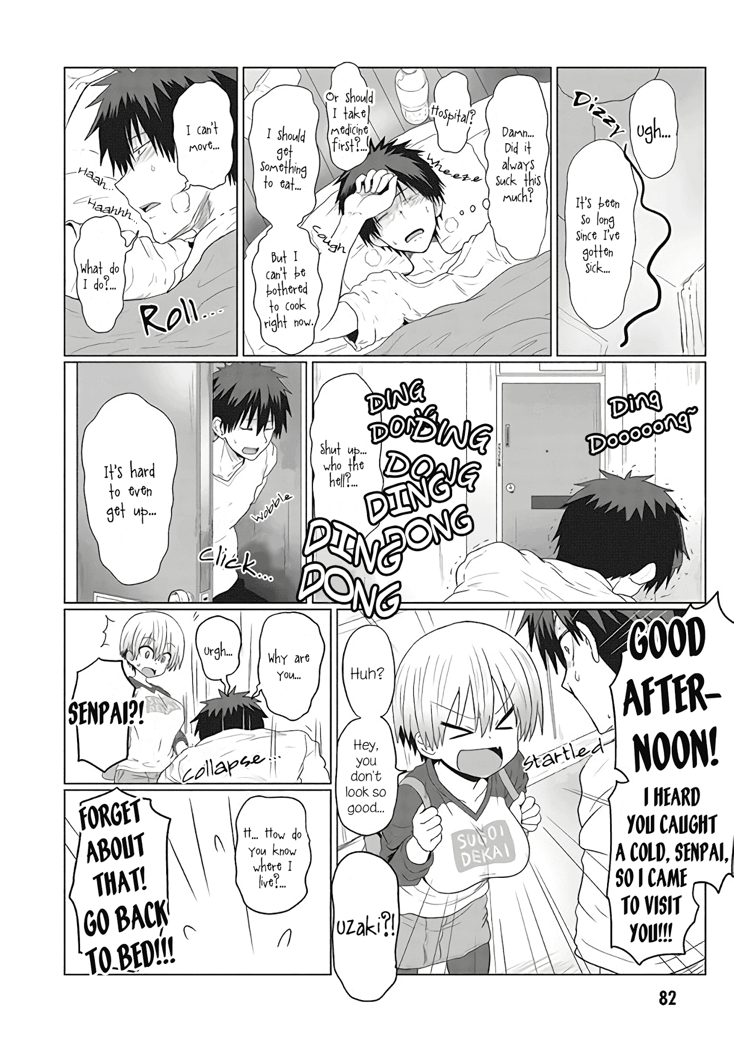 Uzaki-chan Wants to Hang Out!, Chapter 8