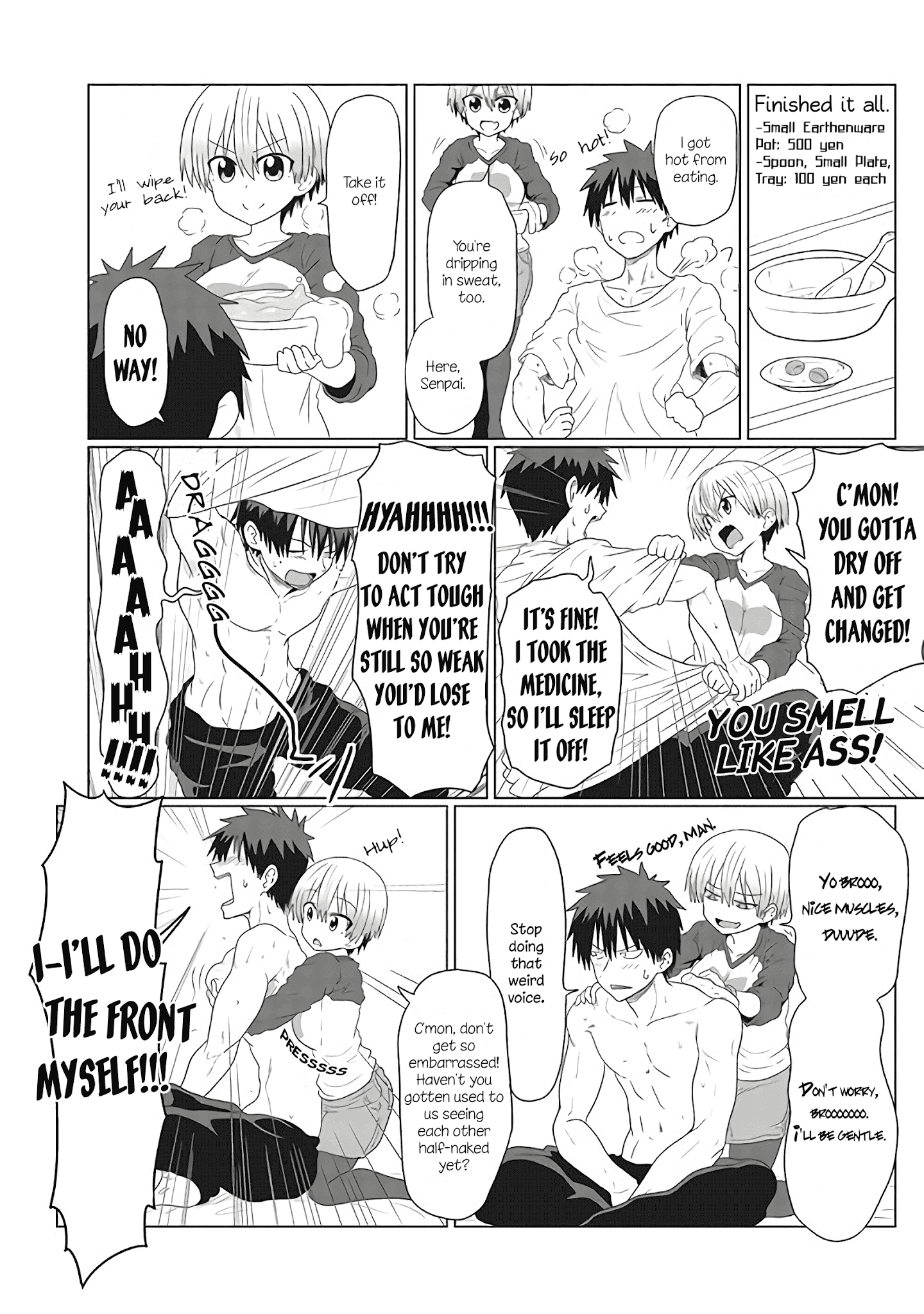 Uzaki-chan Wants to Hang Out!, Chapter 8