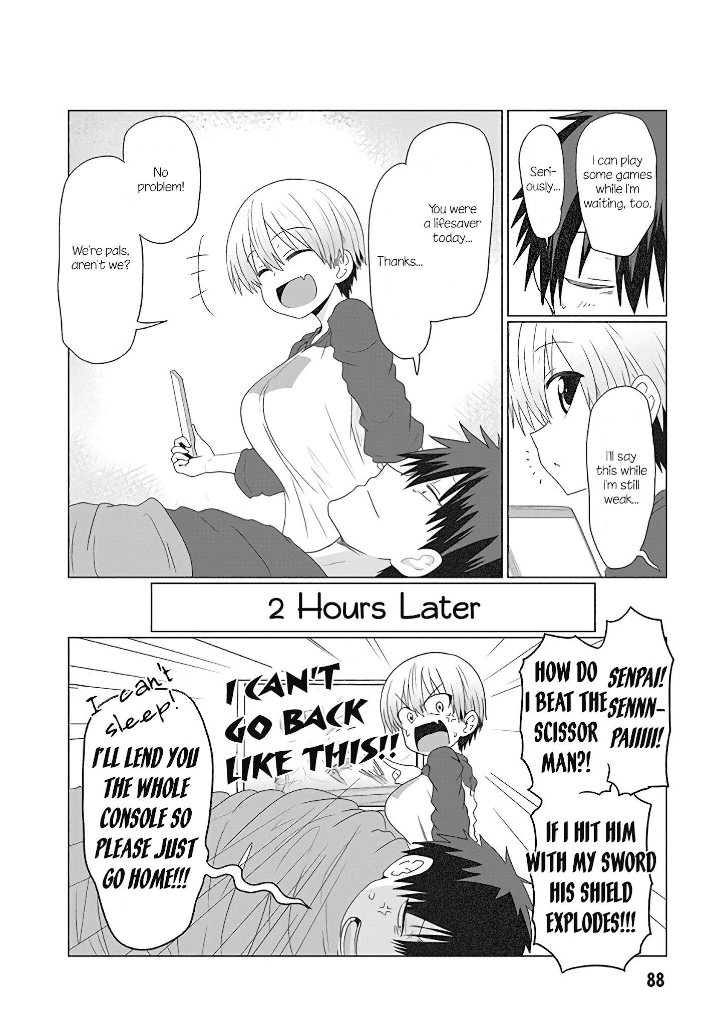 Uzaki-chan Wants to Hang Out!, Chapter 8