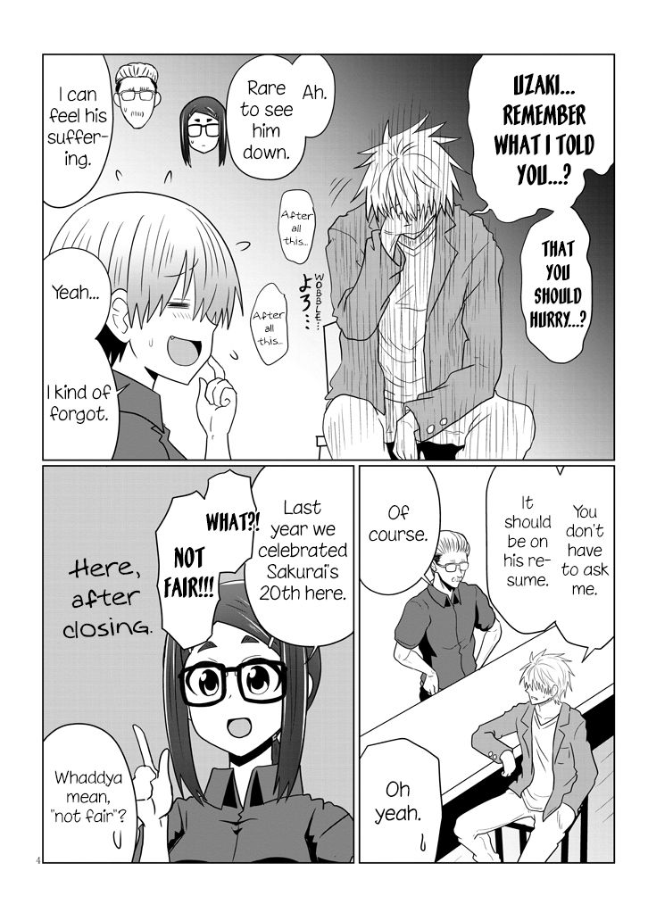 Uzaki-chan Wants to Hang Out!, Chapter 51