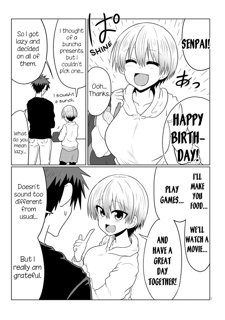 Uzaki-chan Wants to Hang Out!, Chapter 51