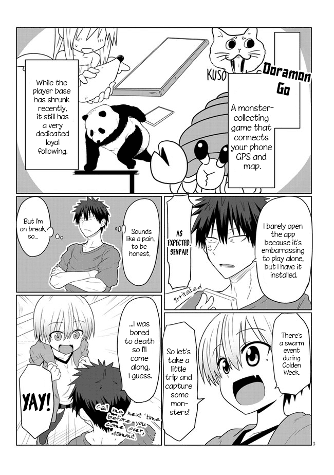 Uzaki-chan Wants to Hang Out!, Chapter 11