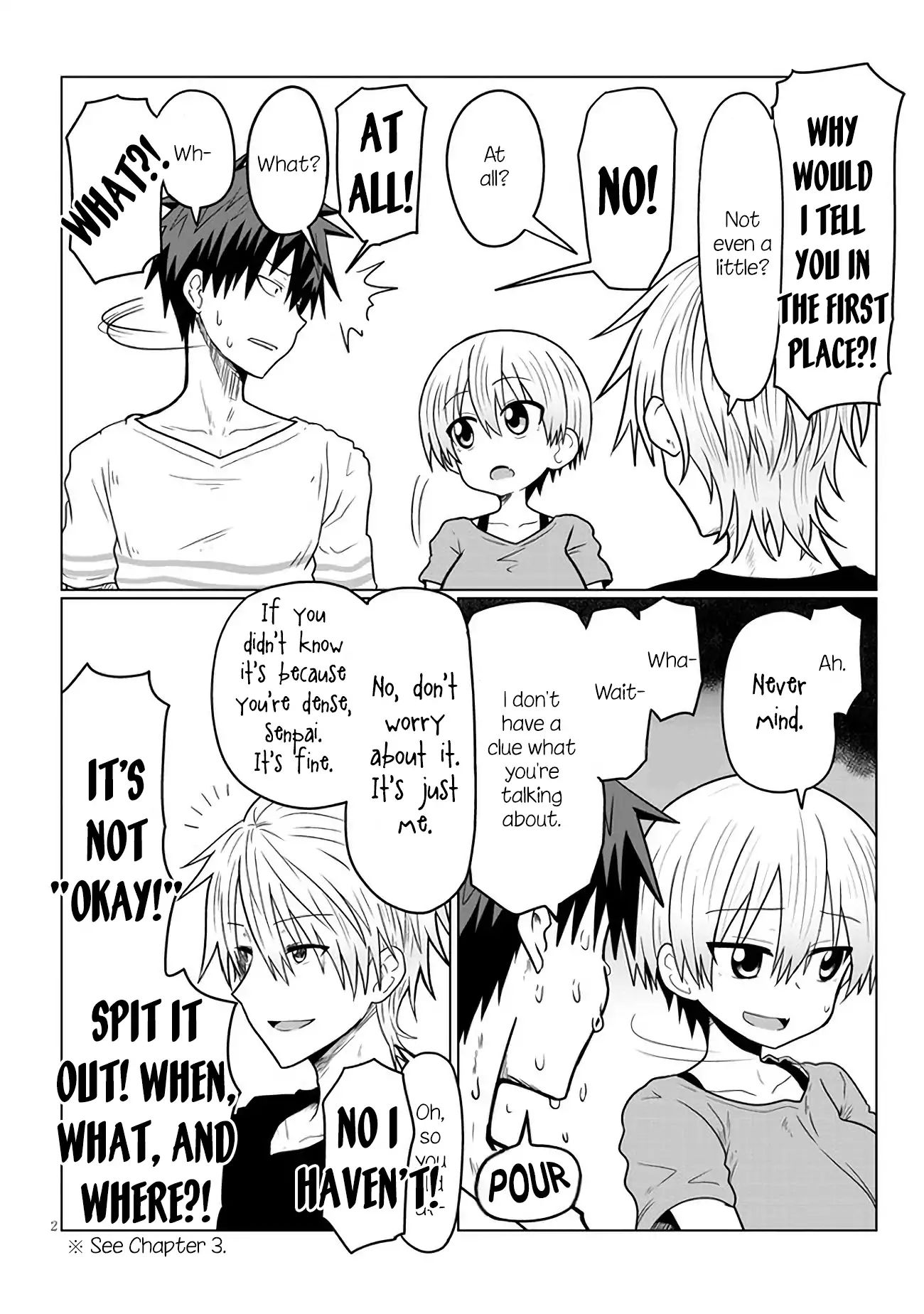 Uzaki-chan Wants to Hang Out!, Chapter 16