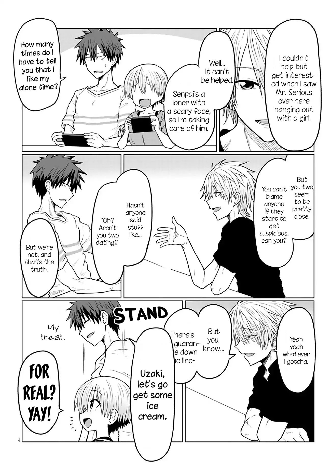 Uzaki-chan Wants to Hang Out!, Chapter 16