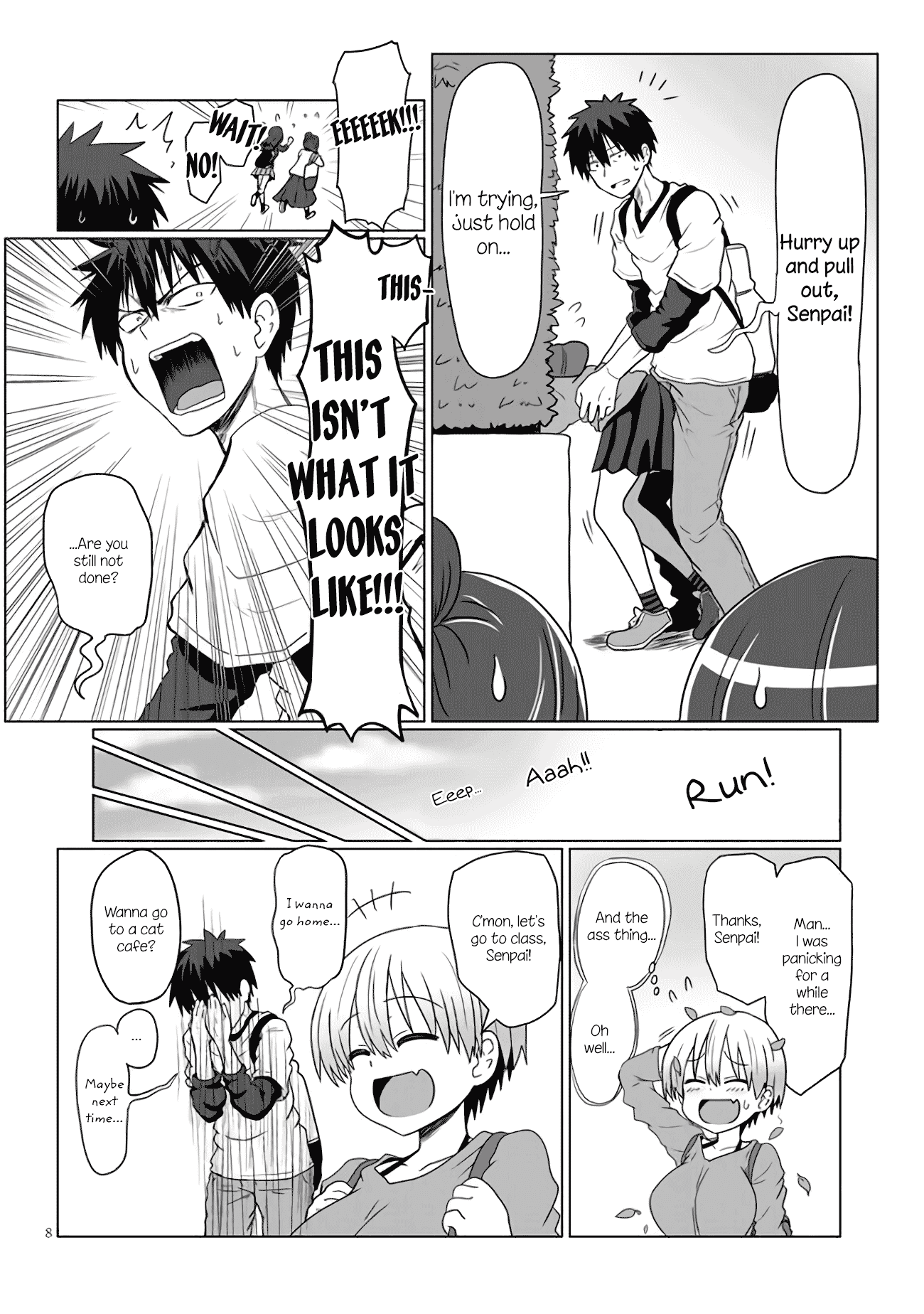 Uzaki-chan Wants to Hang Out!, Chapter 6