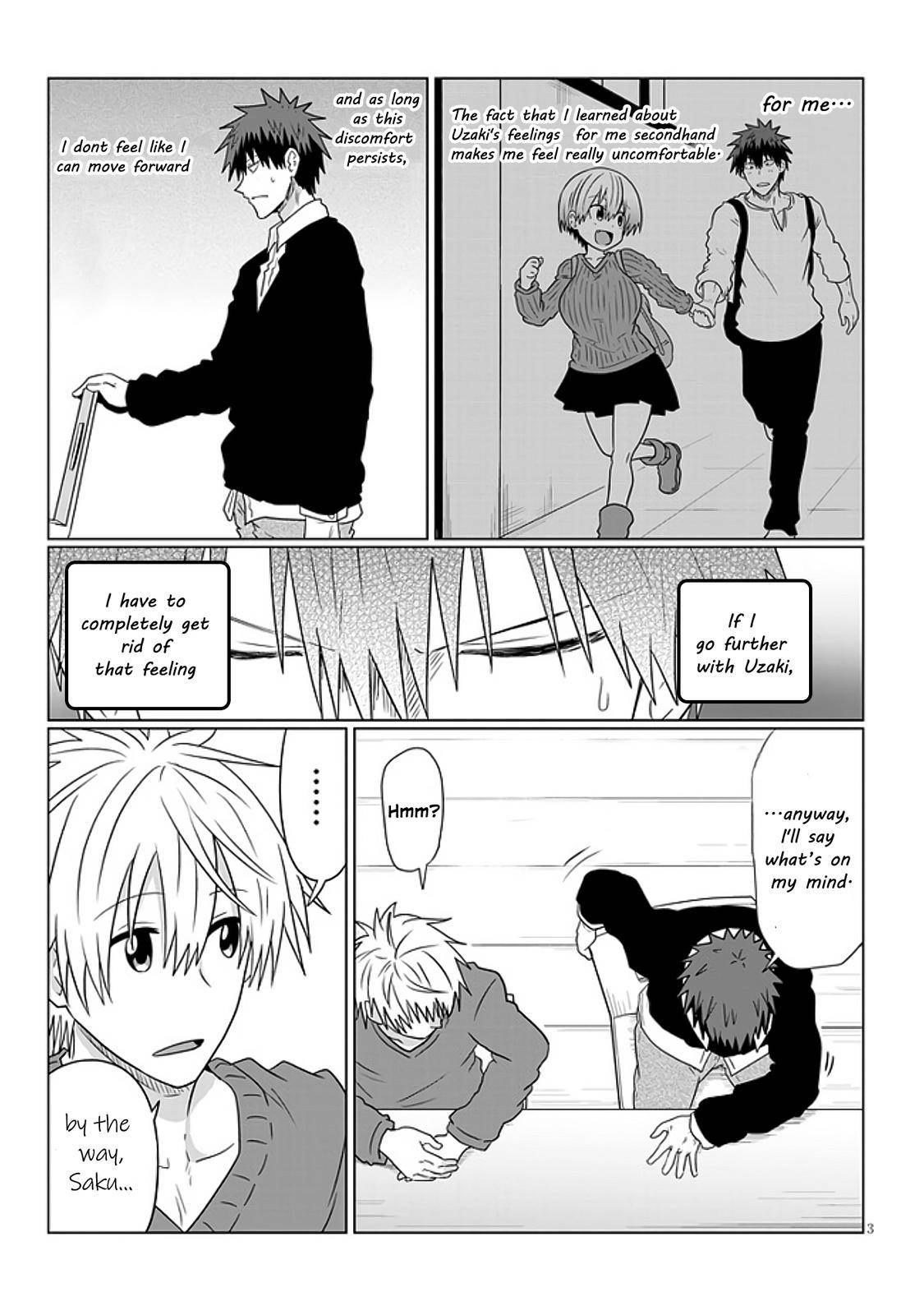 Uzaki-chan Wants to Hang Out!, Chapter 70