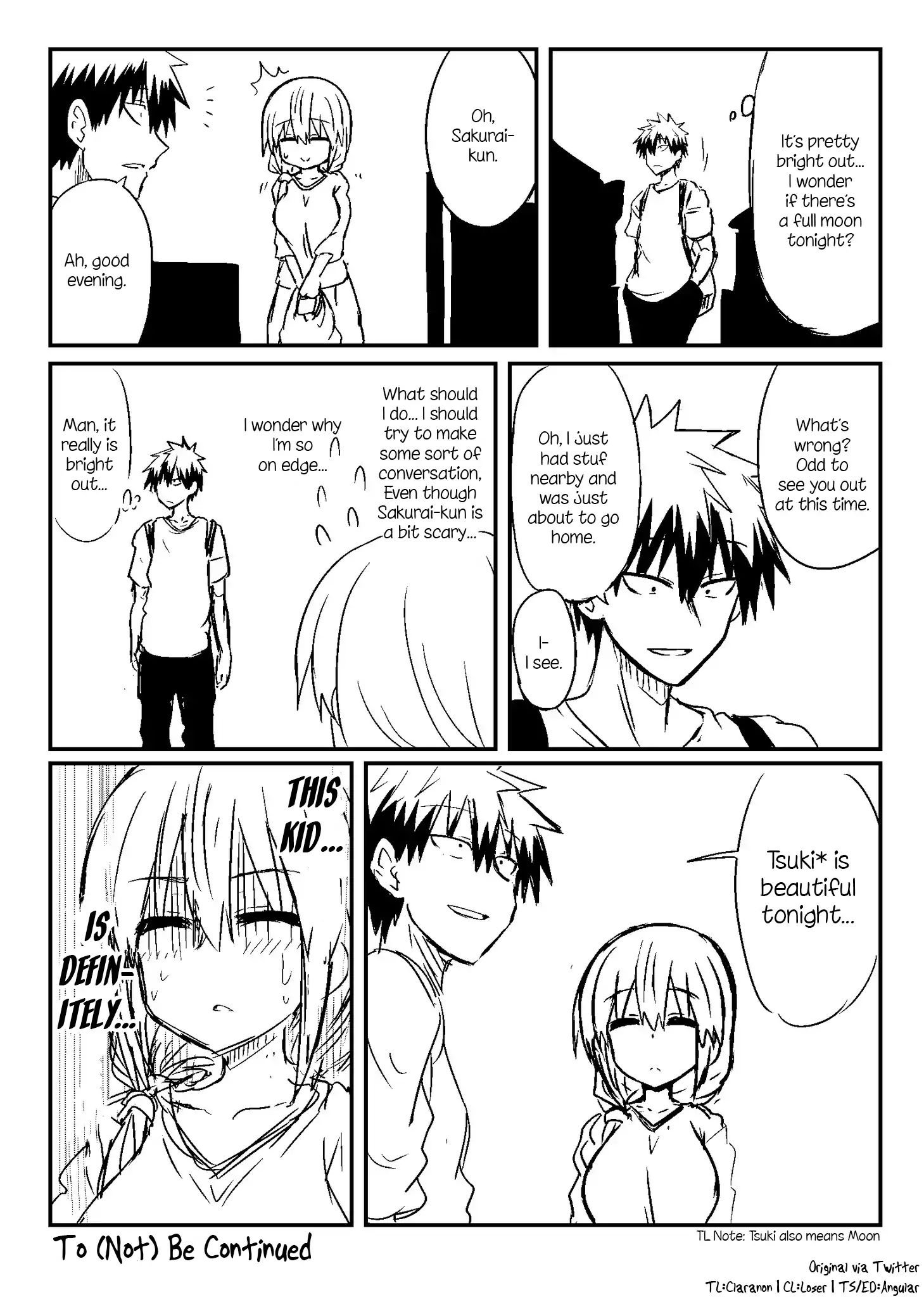 Uzaki-chan Wants to Hang Out!, Chapter 24.1