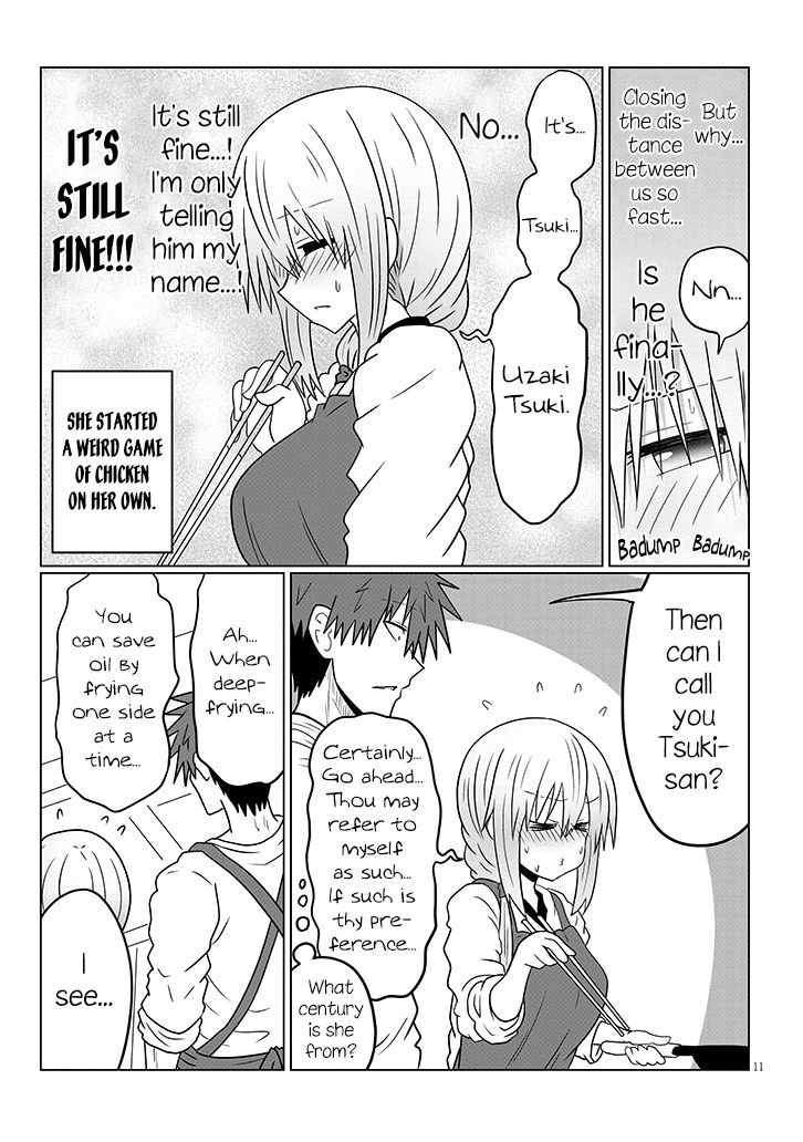 Uzaki-chan Wants to Hang Out!, Chapter 45