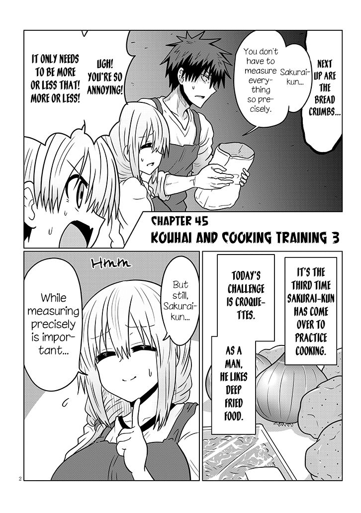 Uzaki-chan Wants to Hang Out!, Chapter 45