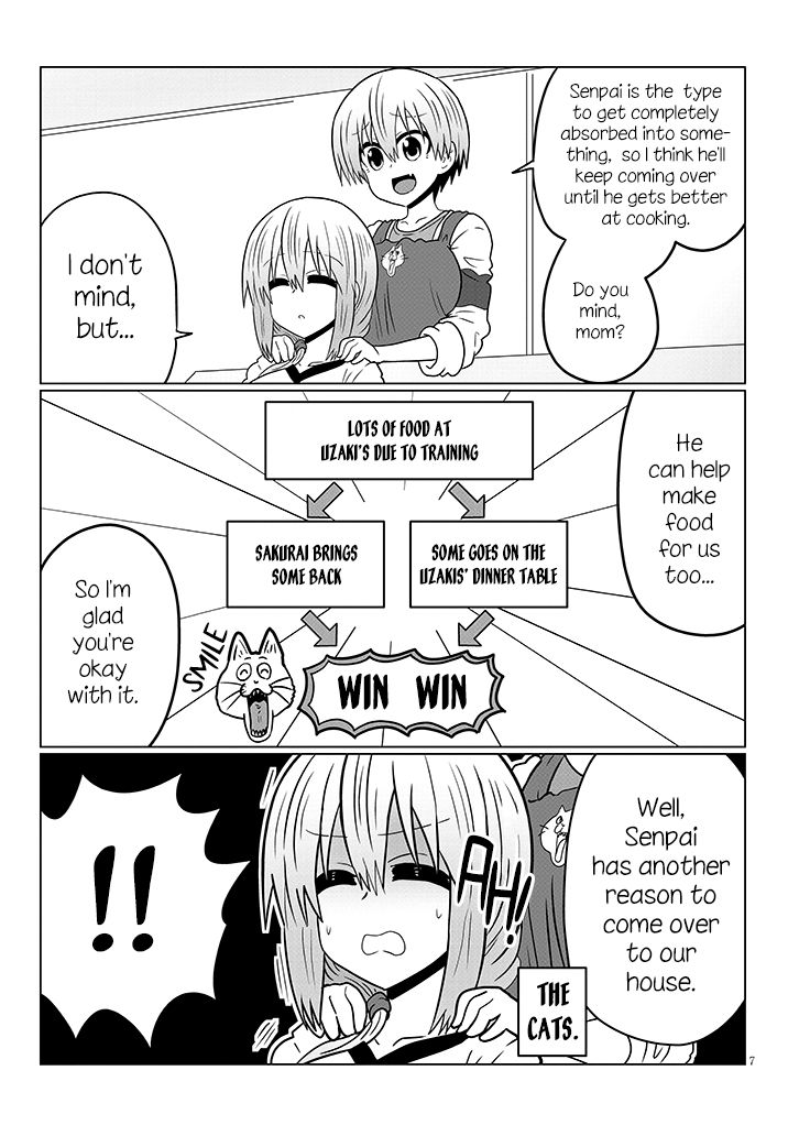 Uzaki-chan Wants to Hang Out!, Chapter 45