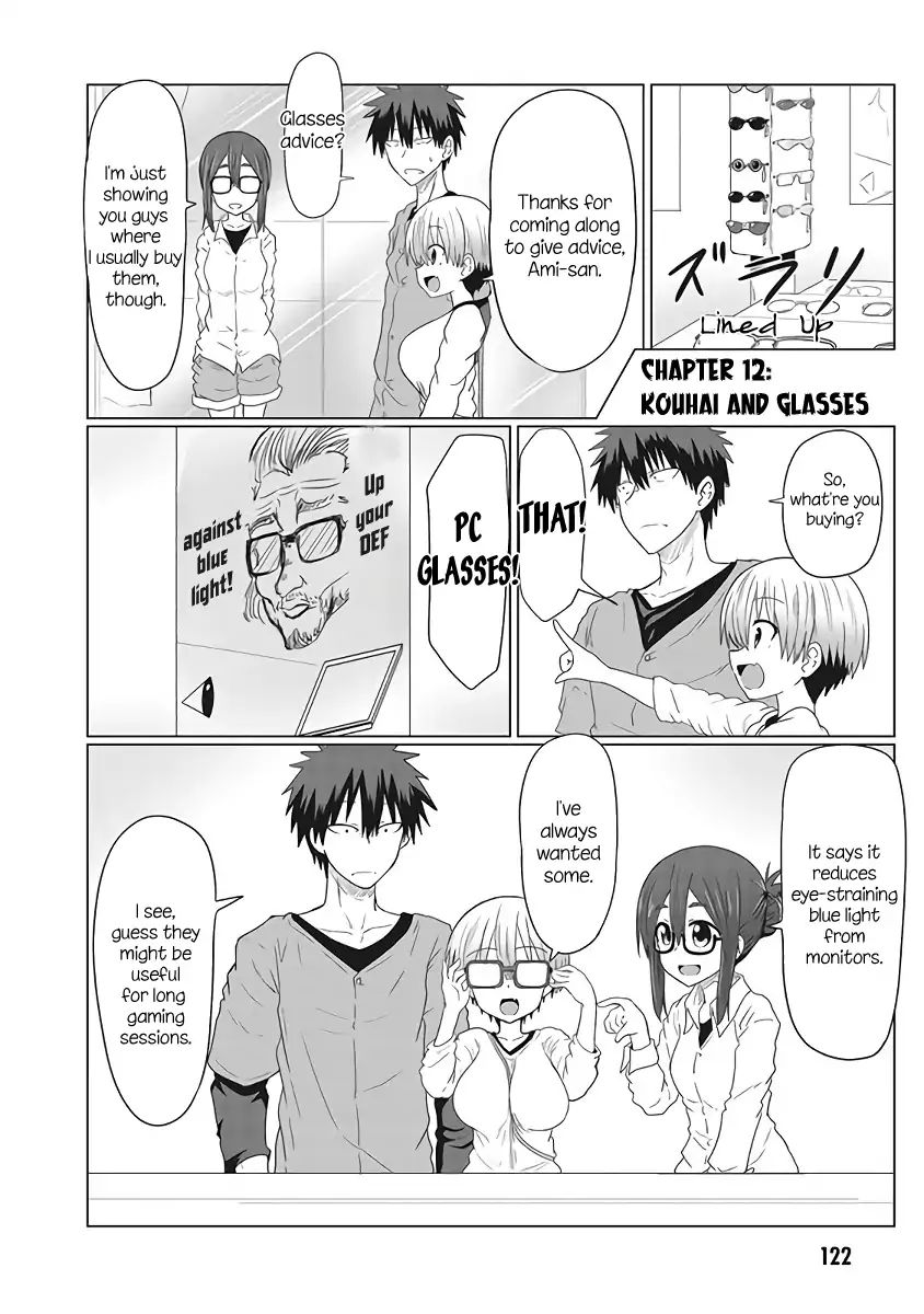 Uzaki-chan Wants to Hang Out!, Chapter 12