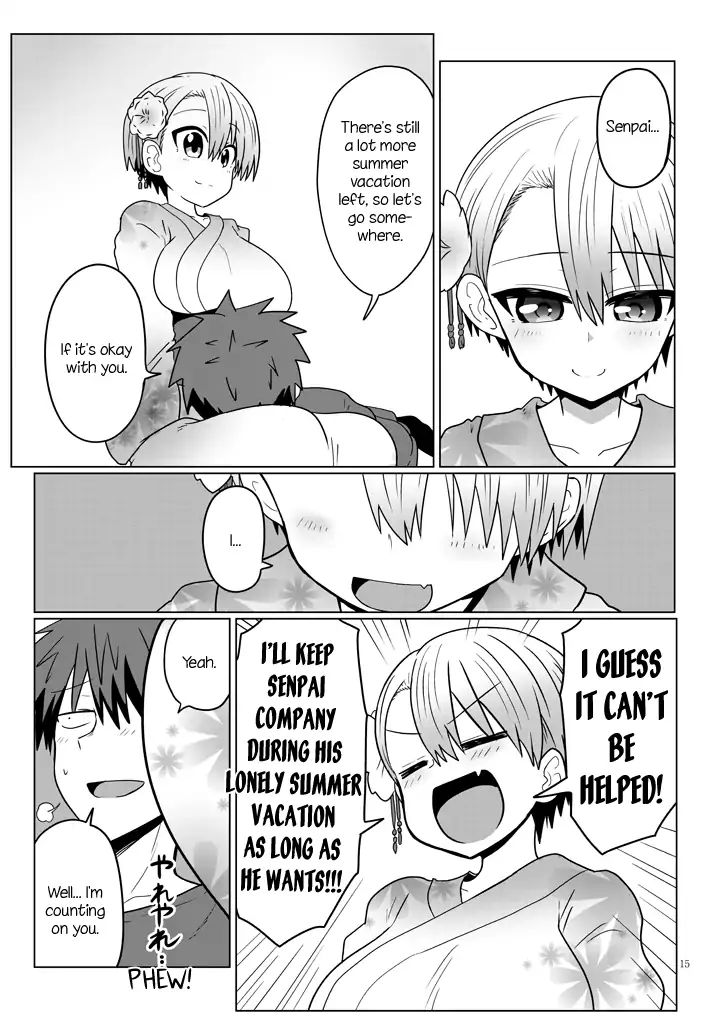 Uzaki-chan Wants to Hang Out!, Chapter 23