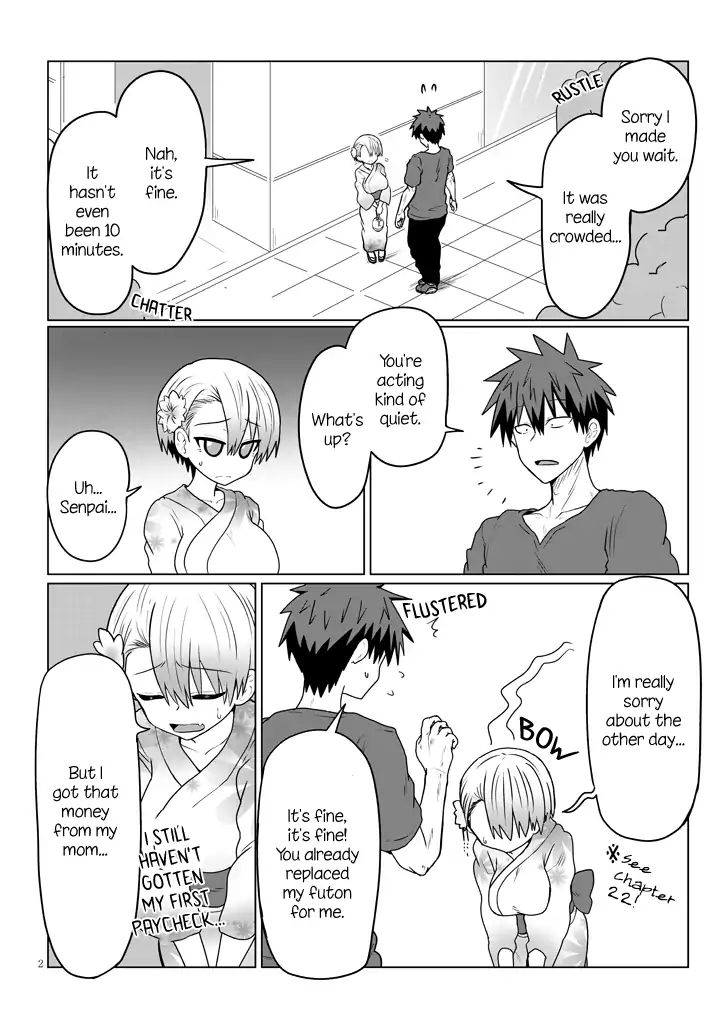 Uzaki-chan Wants to Hang Out!, Chapter 23