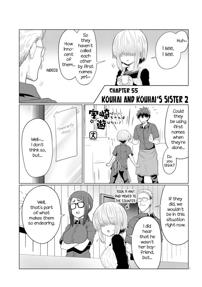 Uzaki-chan Wants to Hang Out!, Chapter 55