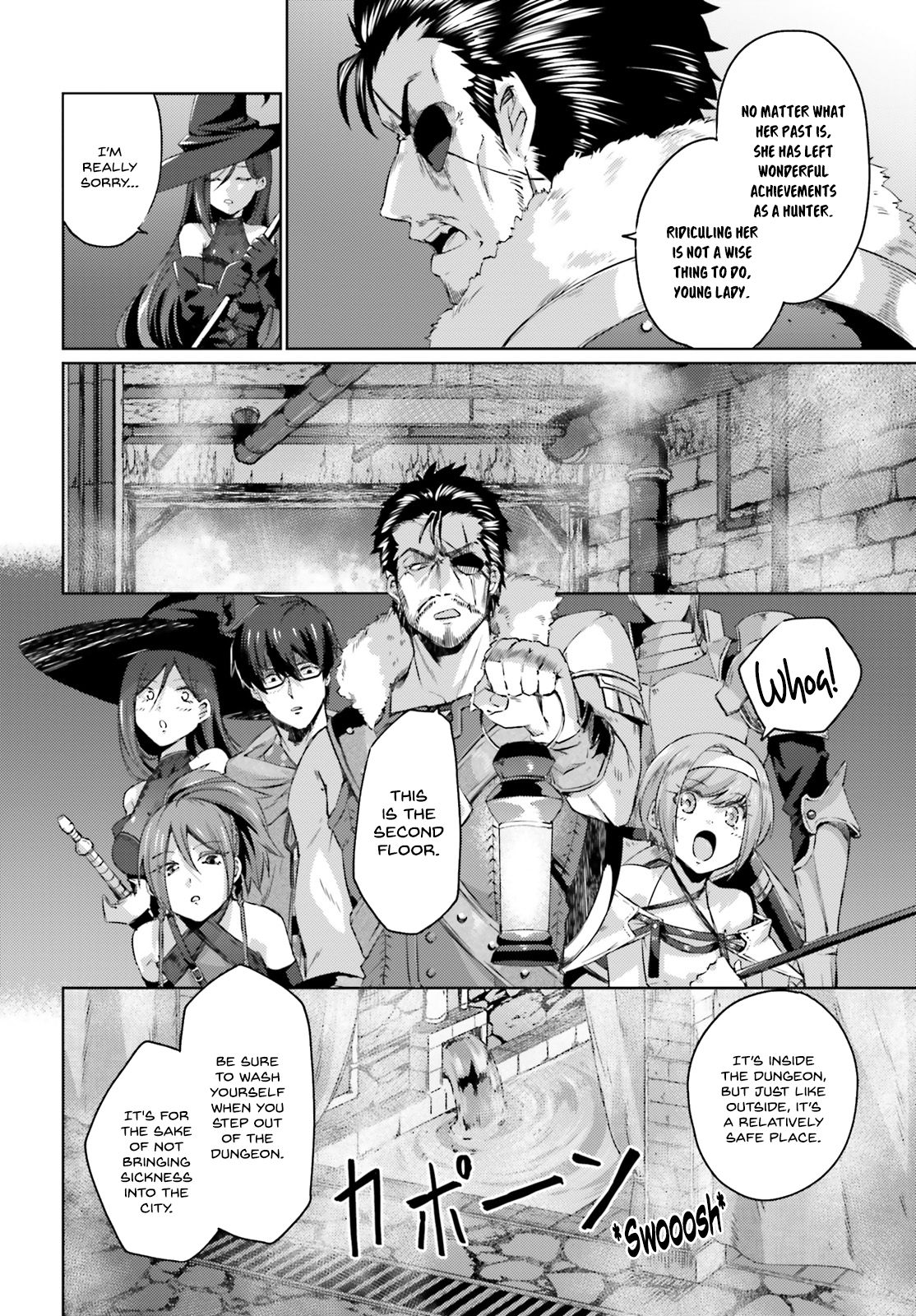 DanMachi 4-panel Comic: Dou Kangaetemo Dungeon ni Moguru no ga