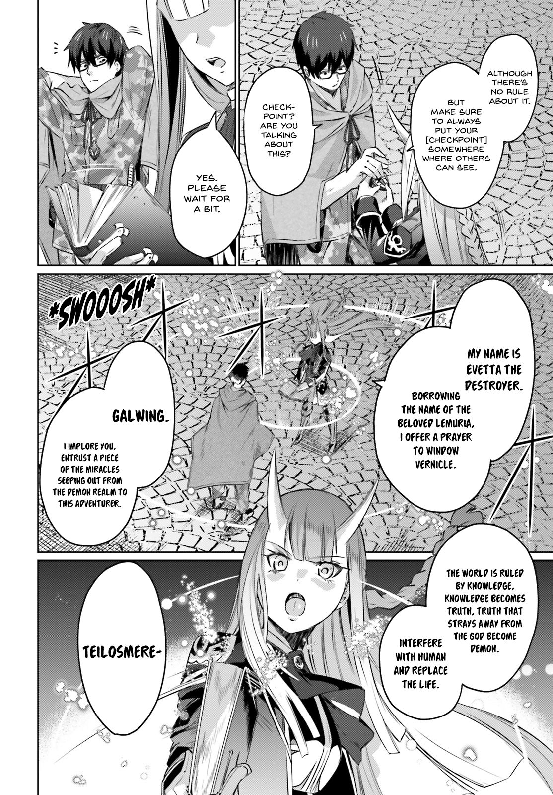 DanMachi 4-panel Comic: Dou Kangaetemo Dungeon ni Moguru no ga