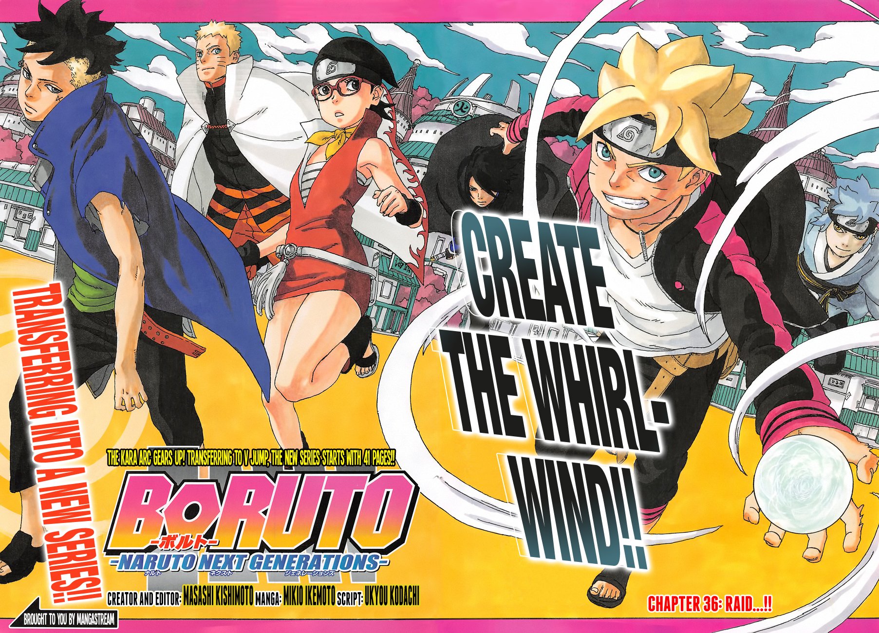 Boruto: Naruto Next Generations Chapter 36 : Raid...!! | Page 0