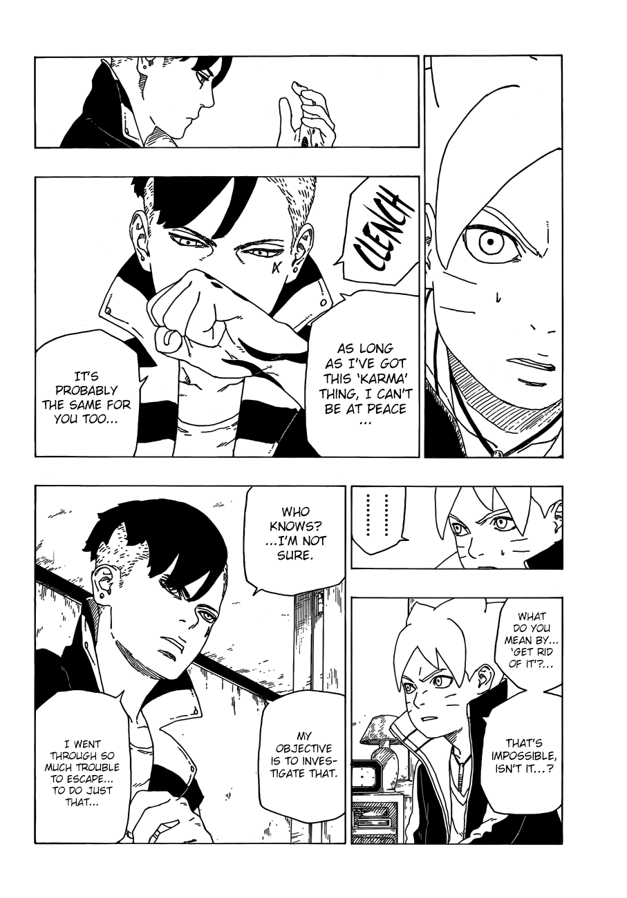 Boruto: Naruto Next Generations Chapter 27 : The Breakdown of Negotiations...!! | Page 33