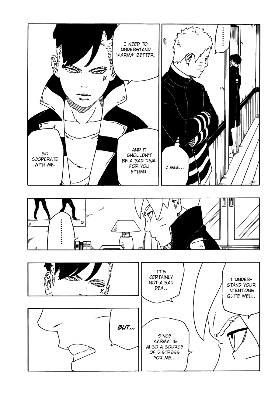Boruto: Naruto Next Generations Chapter 27 : The Breakdown of Negotiations...!! | Page 34