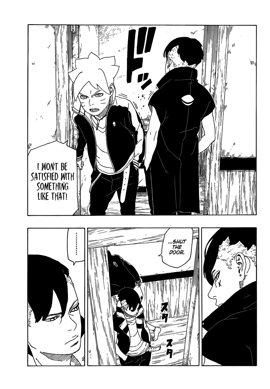 Boruto: Naruto Next Generations Chapter 27 : The Breakdown of Negotiations...!! | Page 36