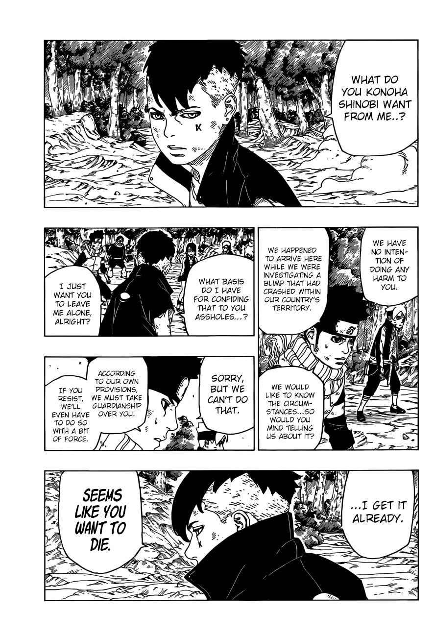 Boruto: Naruto Next Generations Chapter 24 : Kawaki | Page 28