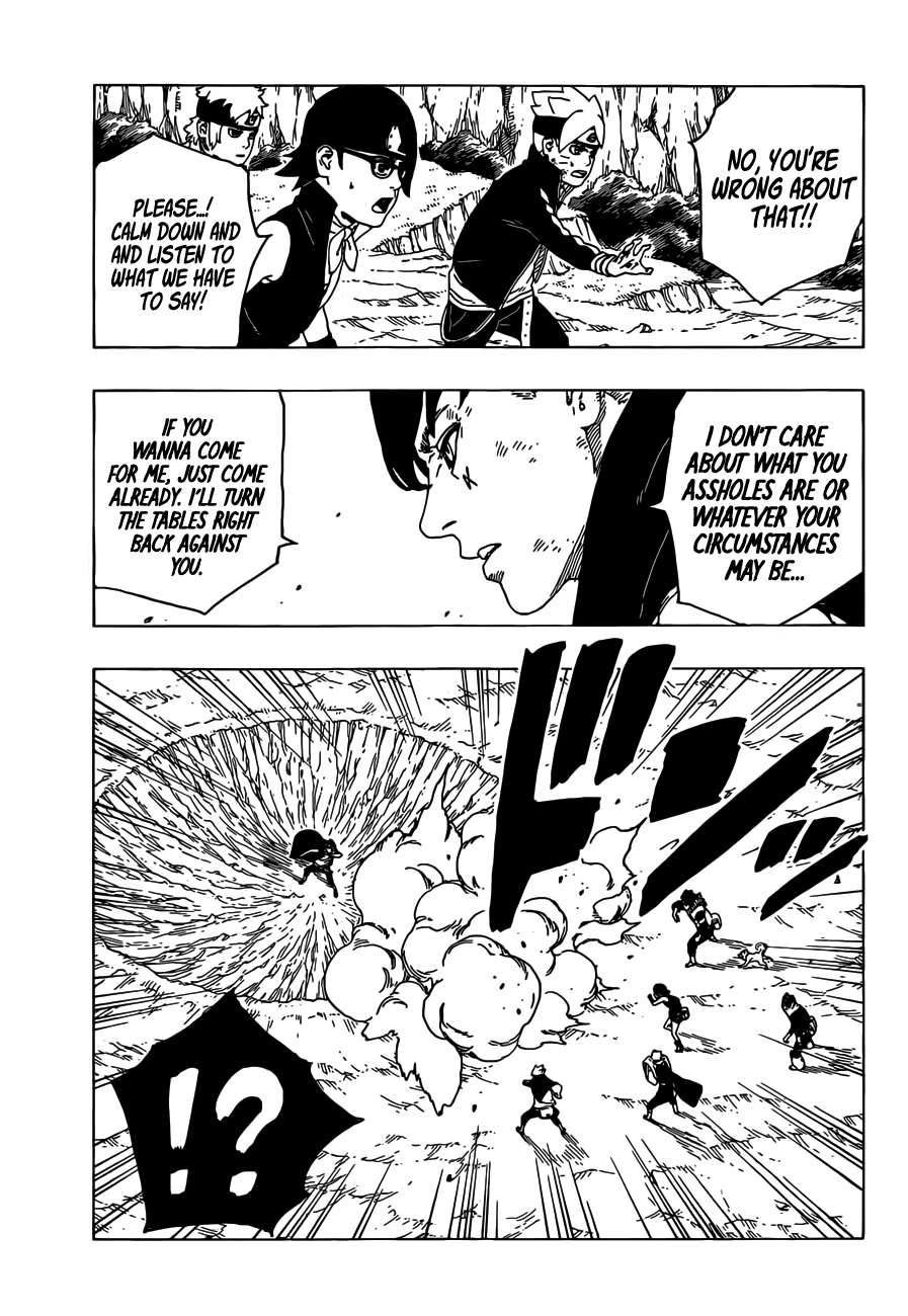 Boruto: Naruto Next Generations Chapter 24 : Kawaki | Page 32