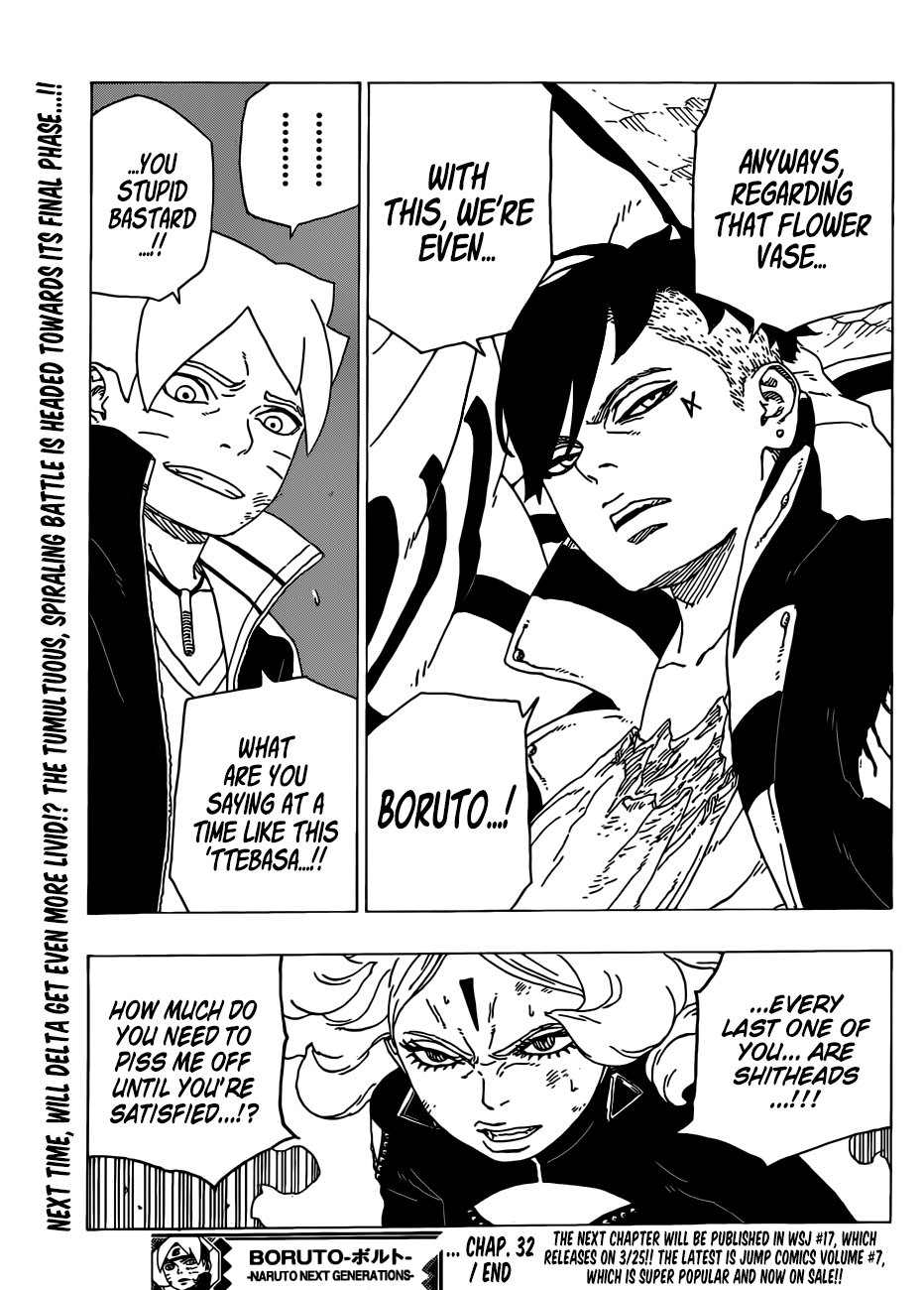Boruto: Naruto Next Generations Chapter 32 : A Sense of Duty | Page 40