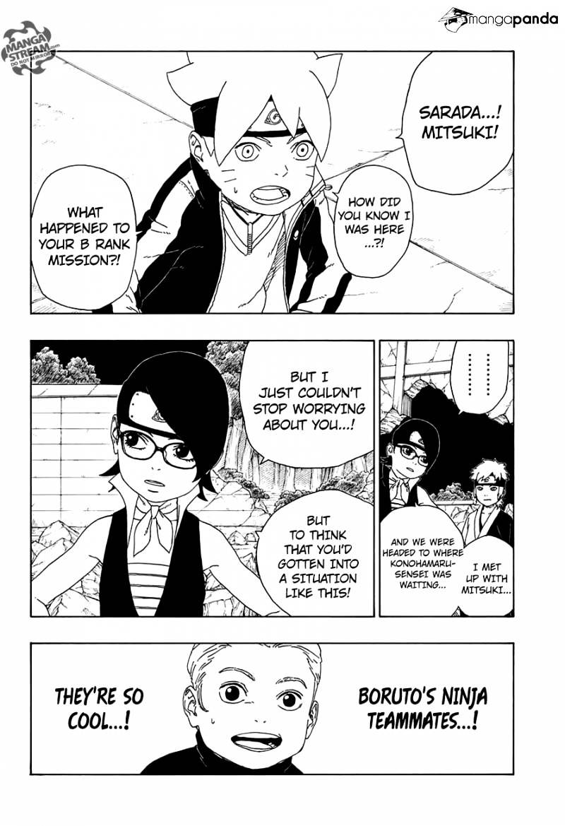 Boruto: Naruto Next Generations Chapter 15 : The Supporting Shadow...!! | Page 13