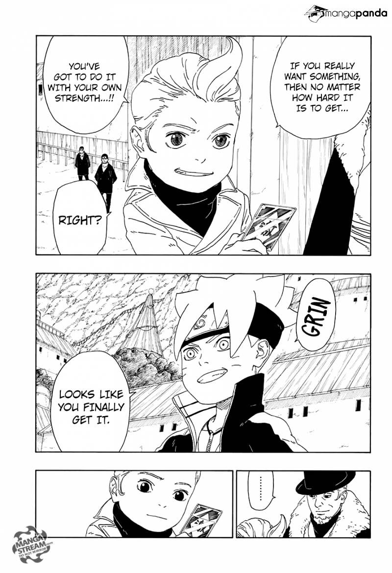 Boruto: Naruto Next Generations Chapter 15 : The Supporting Shadow...!! | Page 24