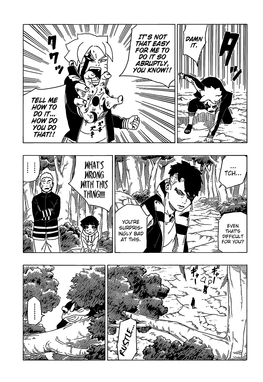 Boruto: Naruto Next Generations Chapter 30 : Confrontation!! | Page 21