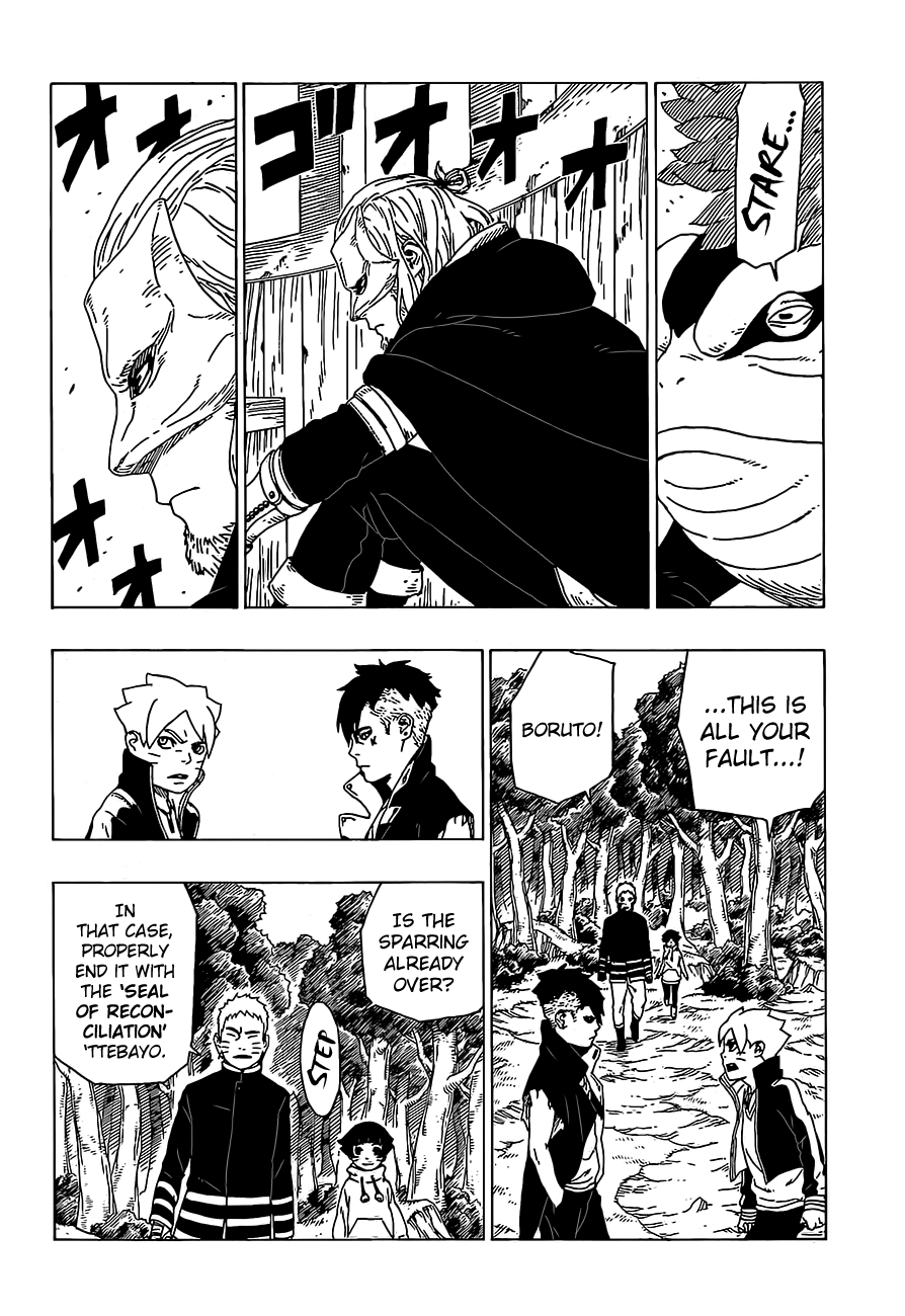 Boruto: Naruto Next Generations Chapter 30 : Confrontation!! | Page 22
