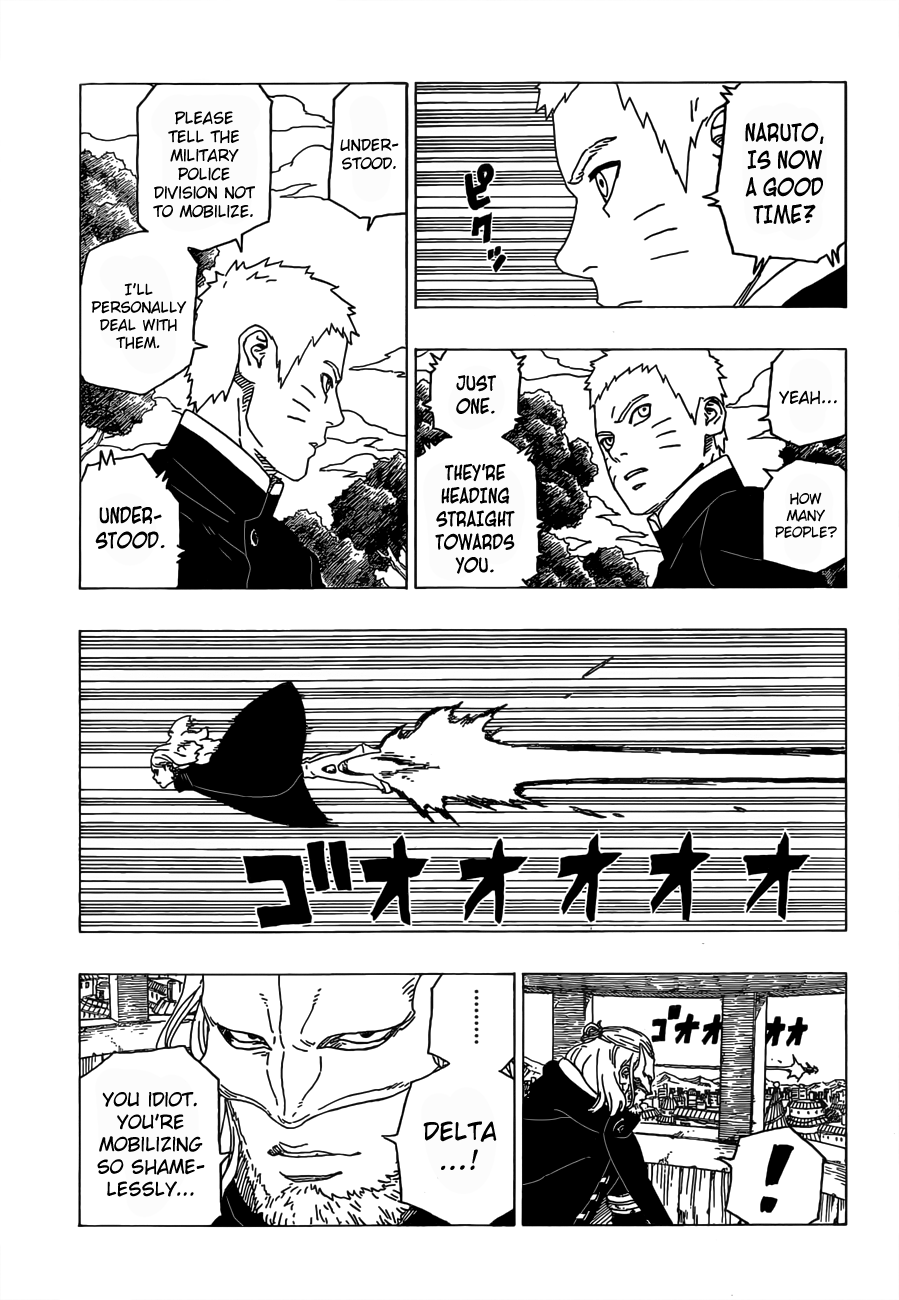 Boruto: Naruto Next Generations Chapter 30 : Confrontation!! | Page 35