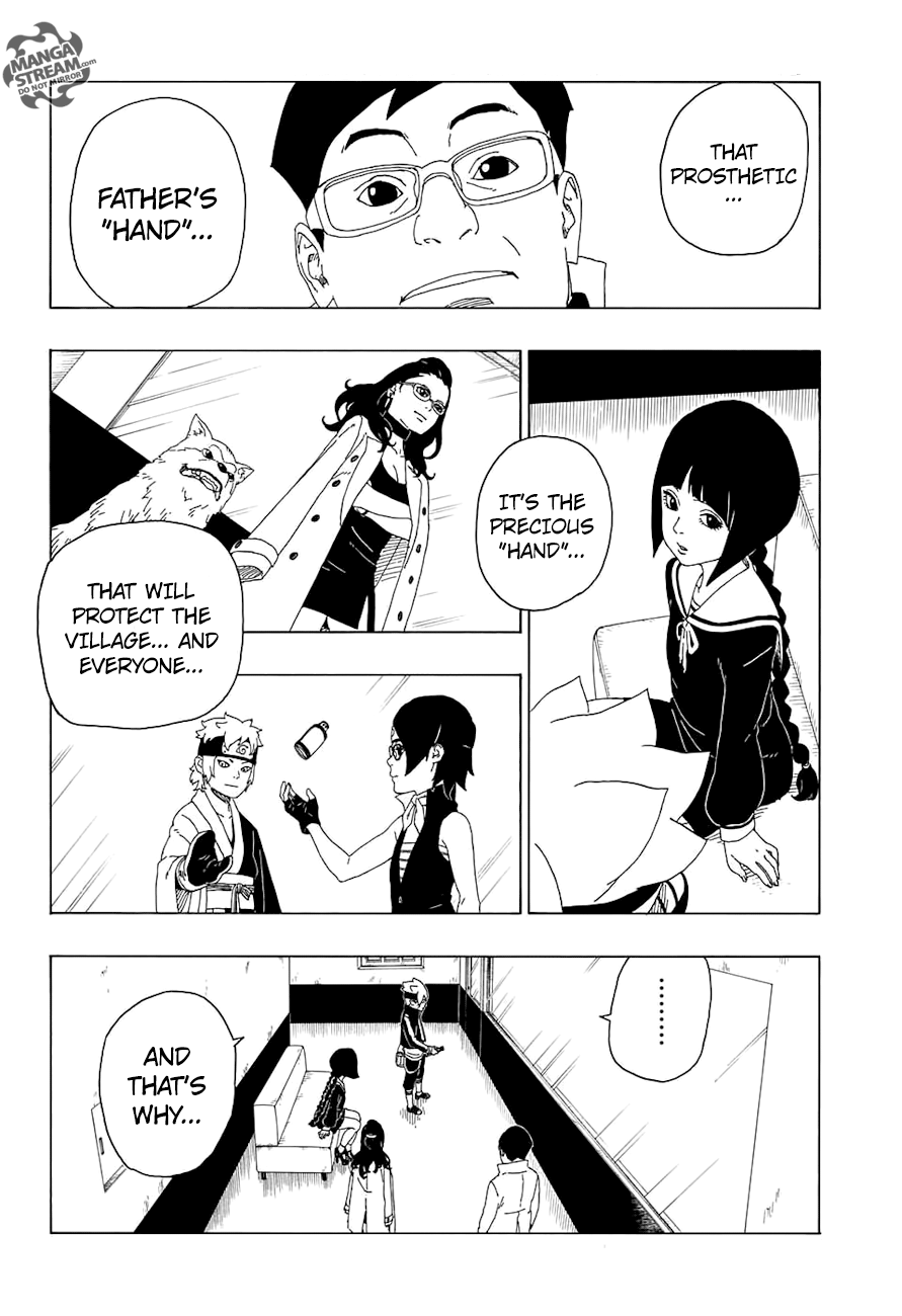 Boruto: Naruto Next Generations Chapter 18 : Hand | Page 35
