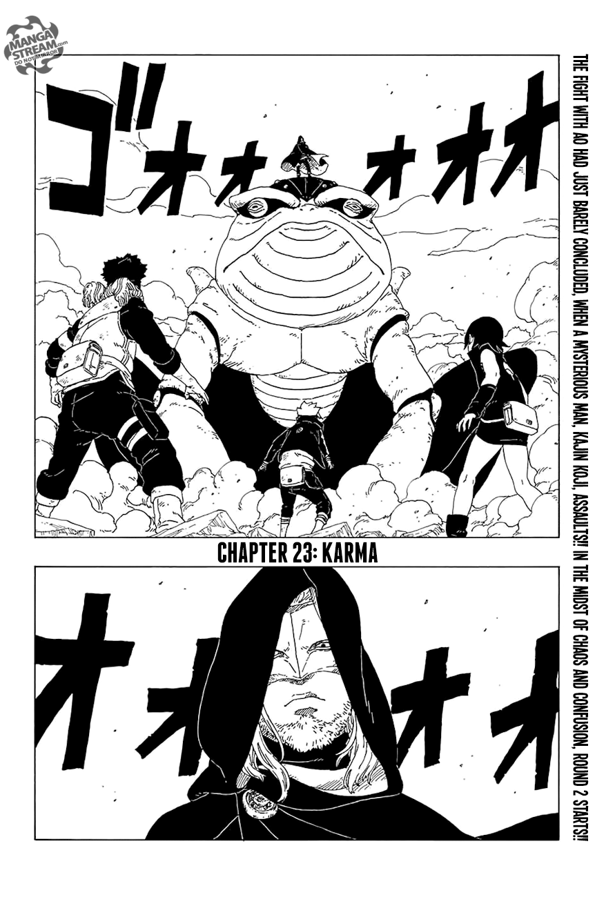 Boruto: Naruto Next Generations Chapter 23 : Karma | Page 1