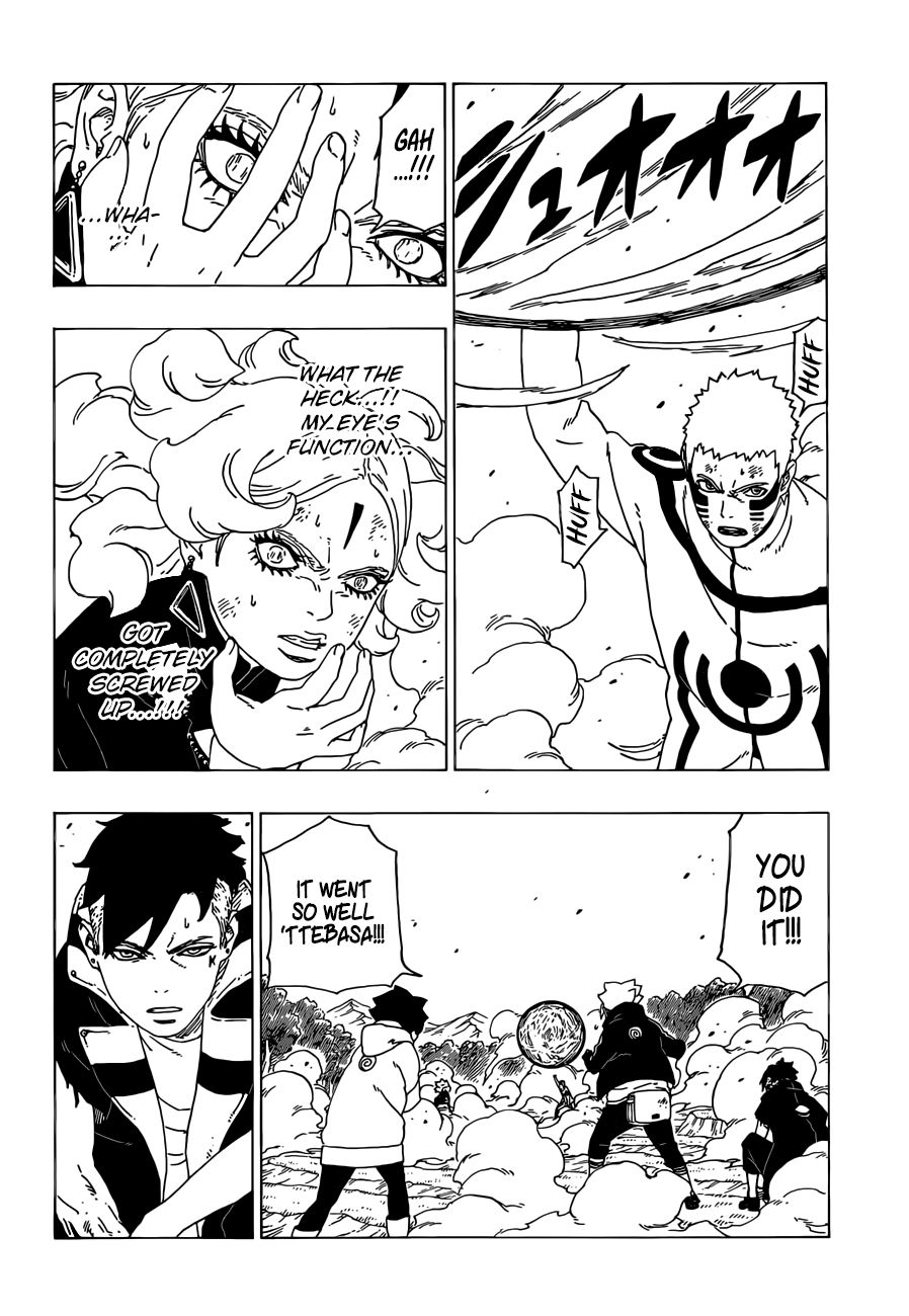Boruto: Naruto Next Generations Chapter 33 : Breaking The Limit | Page 29