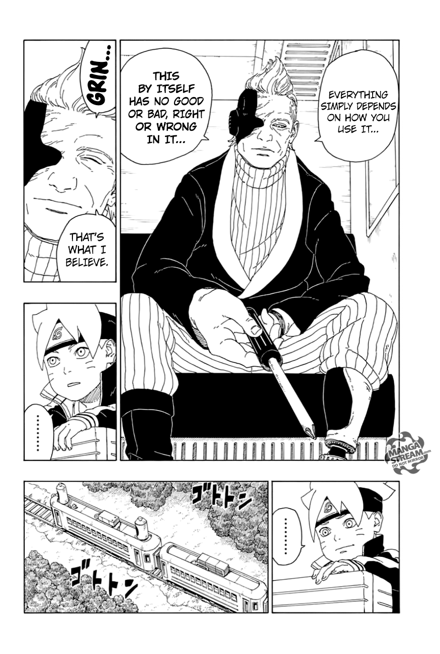 Boruto: Naruto Next Generations Chapter 17 : Ao | Page 35