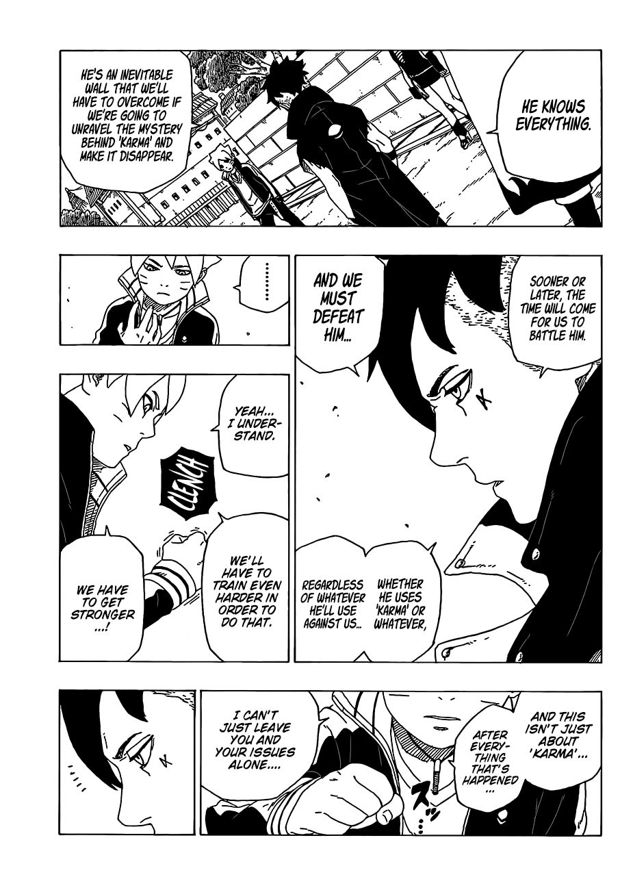 Boruto: Naruto Next Generations Chapter 35 : It's up to You | Page 28
