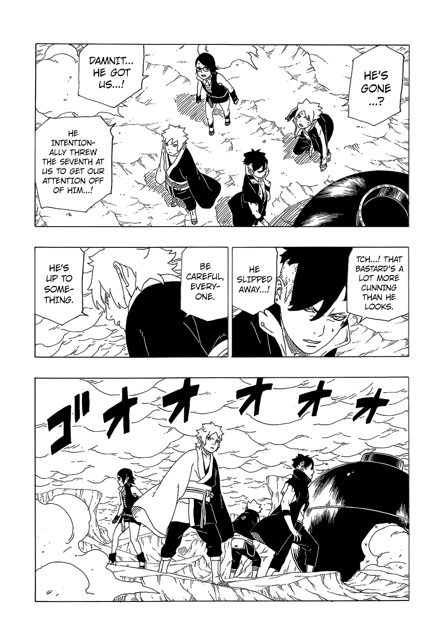 Boruto: Naruto Next Generations Chapter 40 : Unknown Jutsu | Page 8